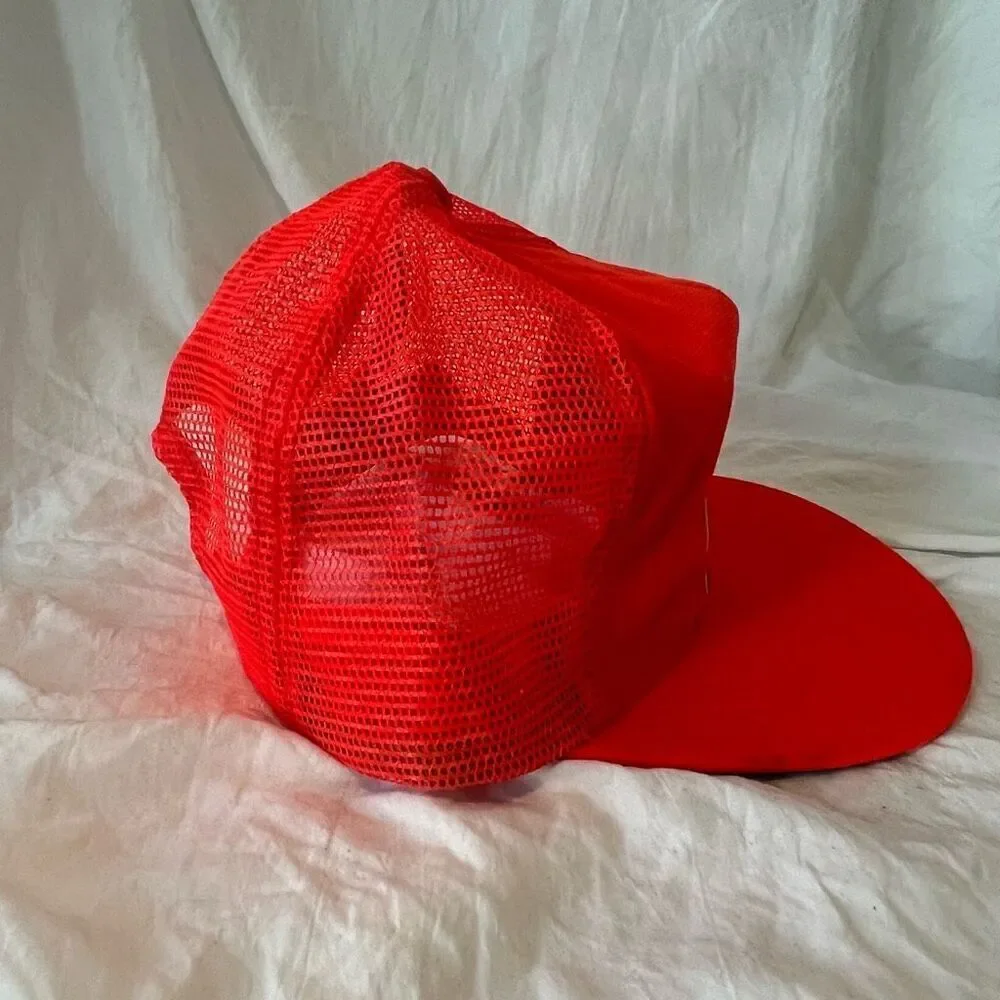 Eagle Ridge Men's Red Tide Racing Team 5 Panel Snapback Trucker Hat Adjustable - Picture 3 of 8